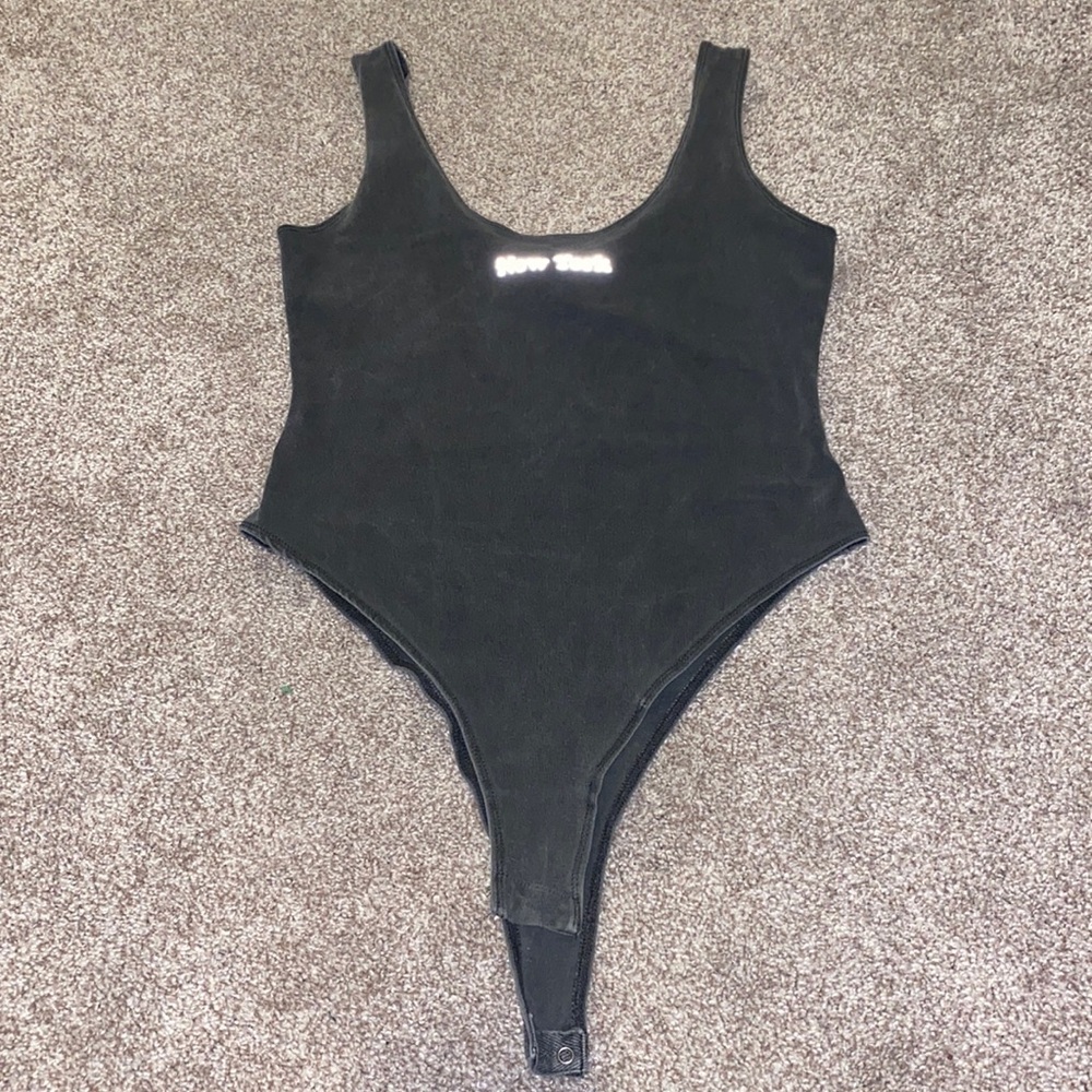 Forever 21 bodysuit reflective “New York” design